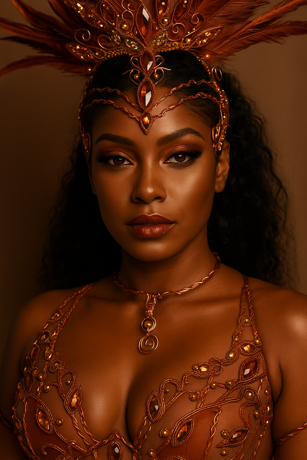 Sacral Serenity – Sacral Chakra Jewelry Set (Ring, Bracelet & Choker)