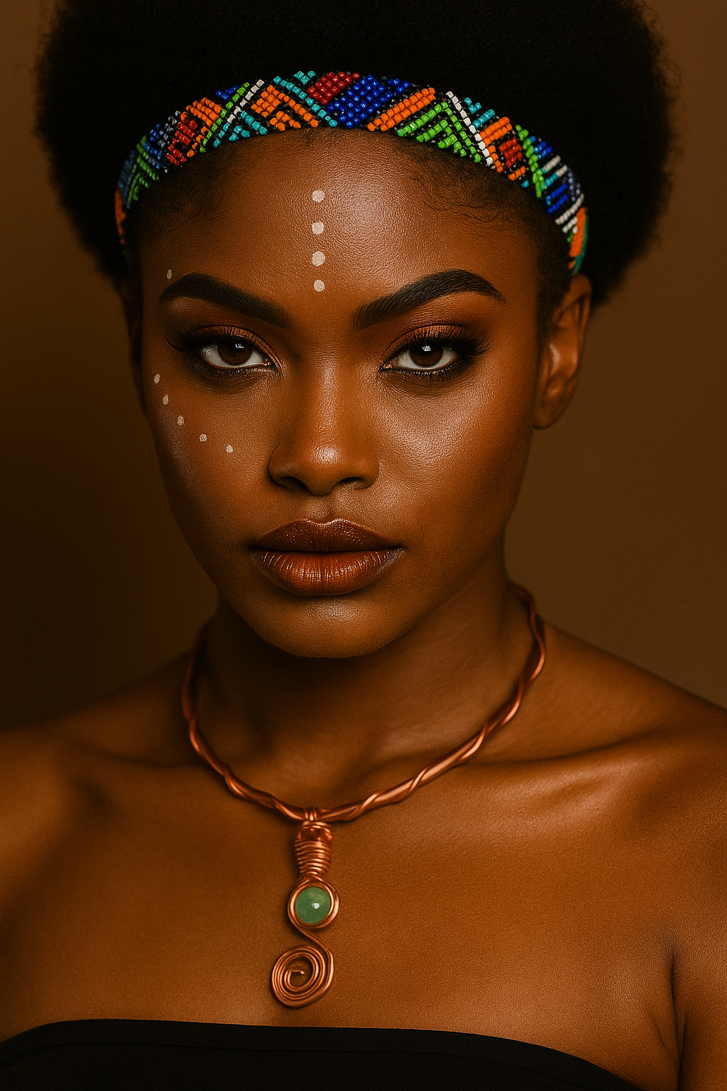 Love’s Light – Heart Chakra Jewelry Set (Ring, Bracelet & Choker)