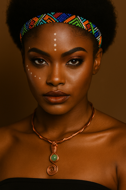 Love’s Light – Heart Chakra Jewelry Set (Ring, Bracelet & Choker)