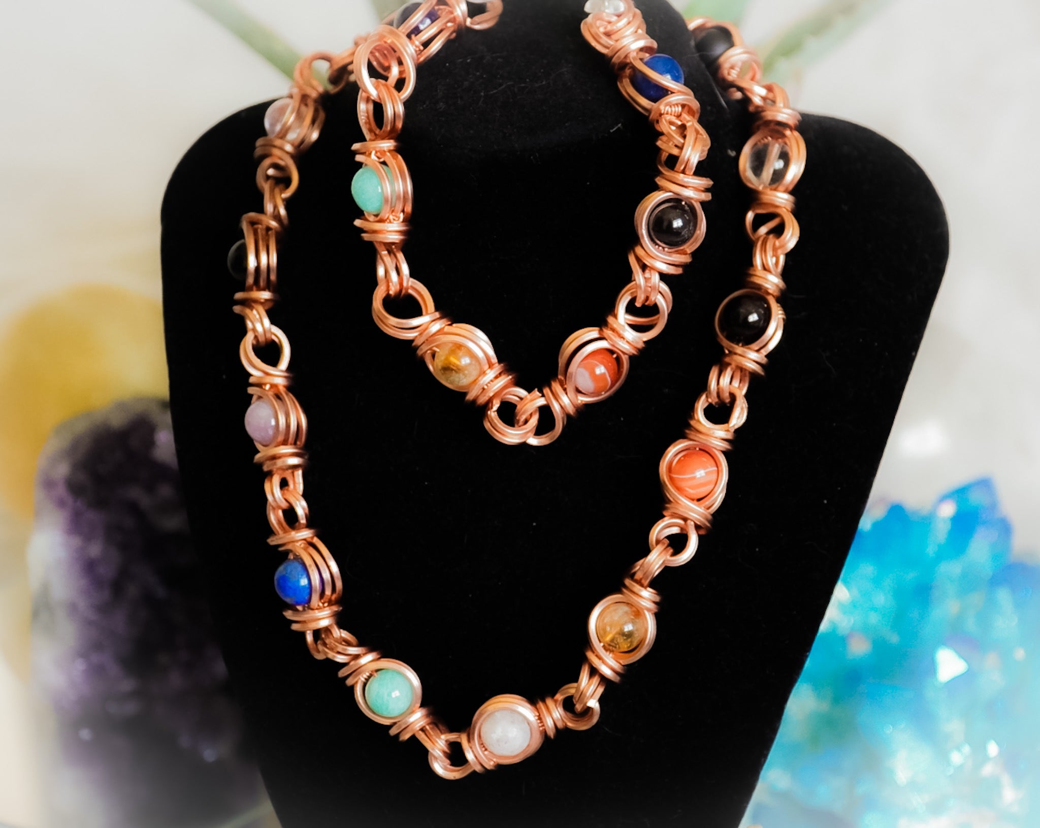 Custom Healing Jewelry – Handmade Copper & Gemstone Creations
